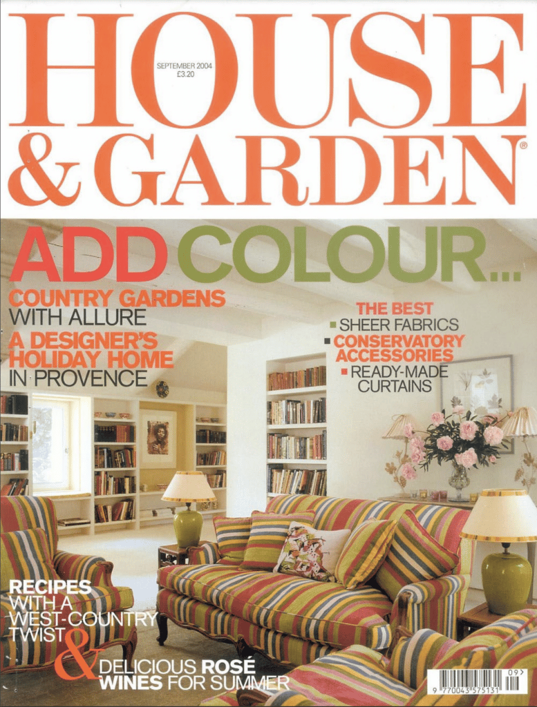 Magazine Cover house & garden