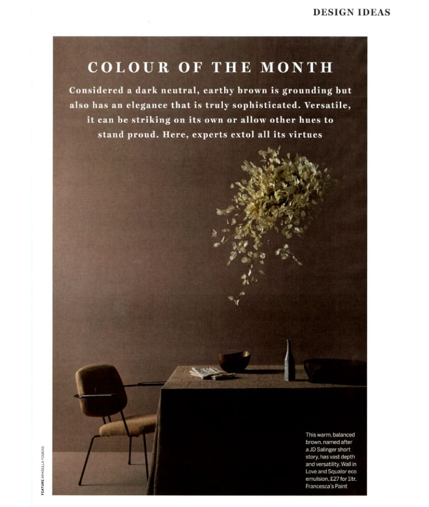 Magazine cover colour of the month