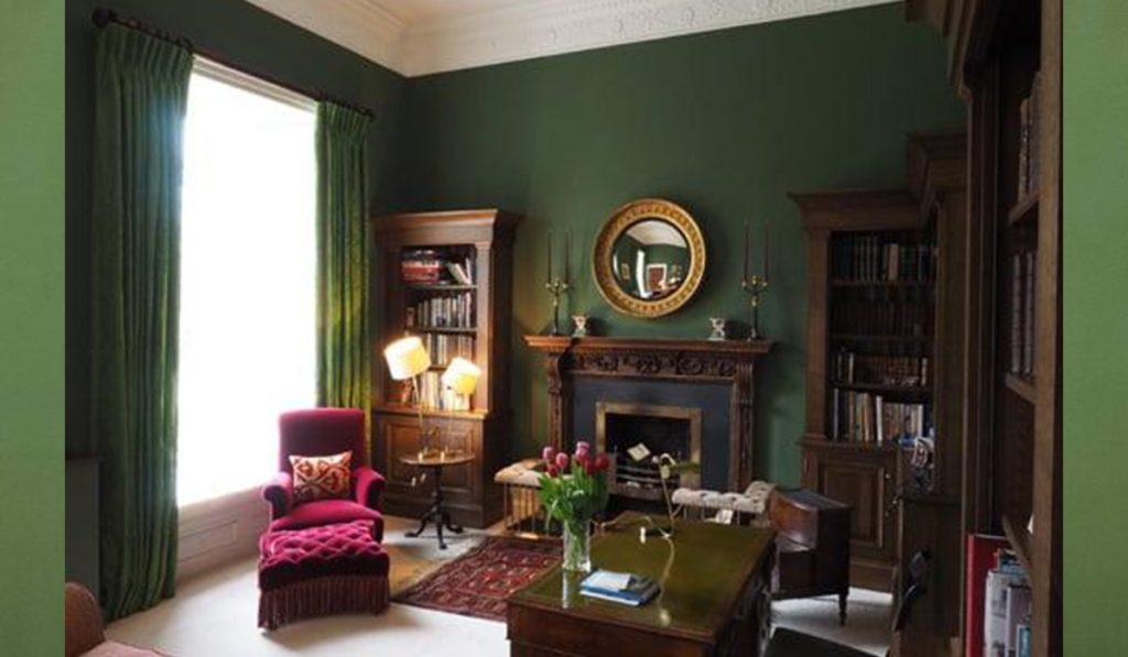 Colour of the month living room