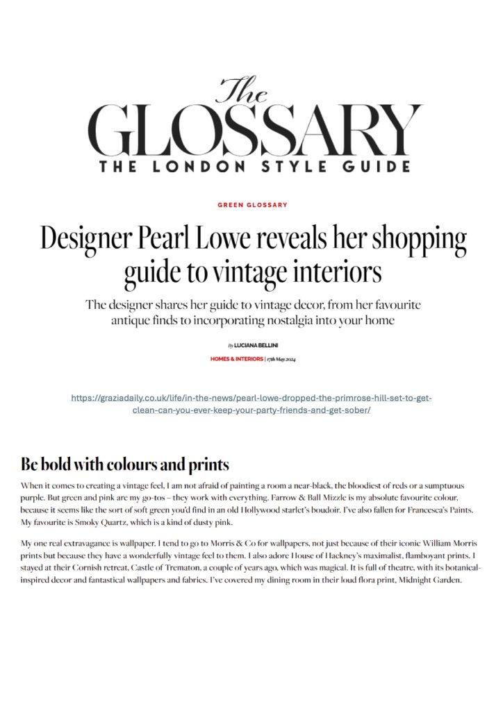 The Glossary, The London Style Guide, June 2024